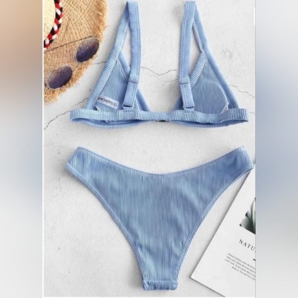 Light Blue Bikini Set - Picture 2 of 3